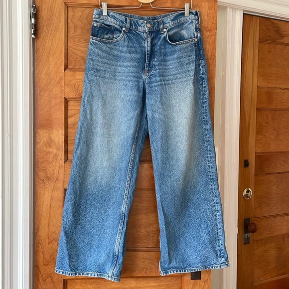 ARKET Cloud wide legged Jeans 29 - Picture 2 of 6